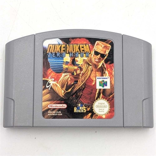 Duke Nukem Zero Hour - Cartridge - Nintendo 64 Spil - (EUR) (A Grade) (Genbrug)
